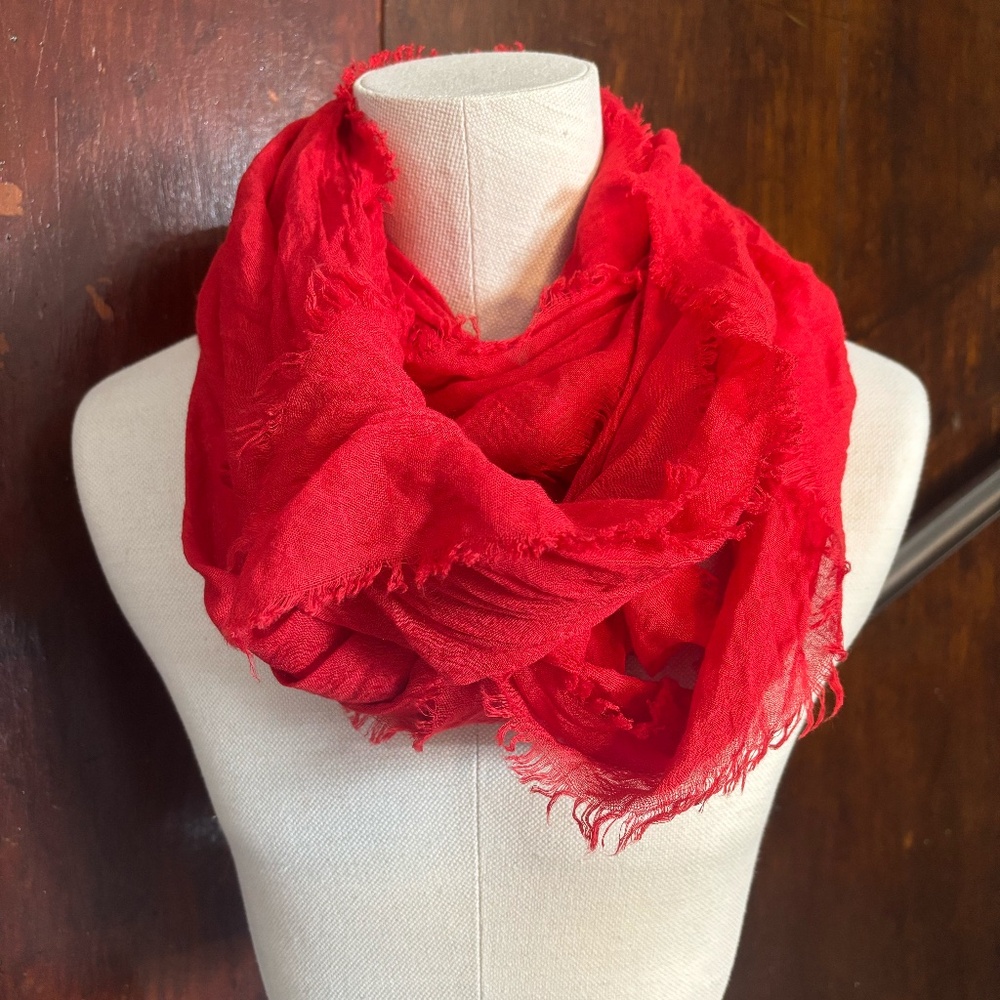 Boheme Scarf in Red